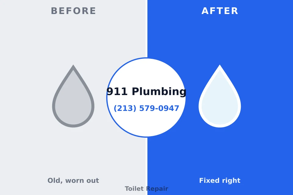 Before and after: plumbing company New London, MO